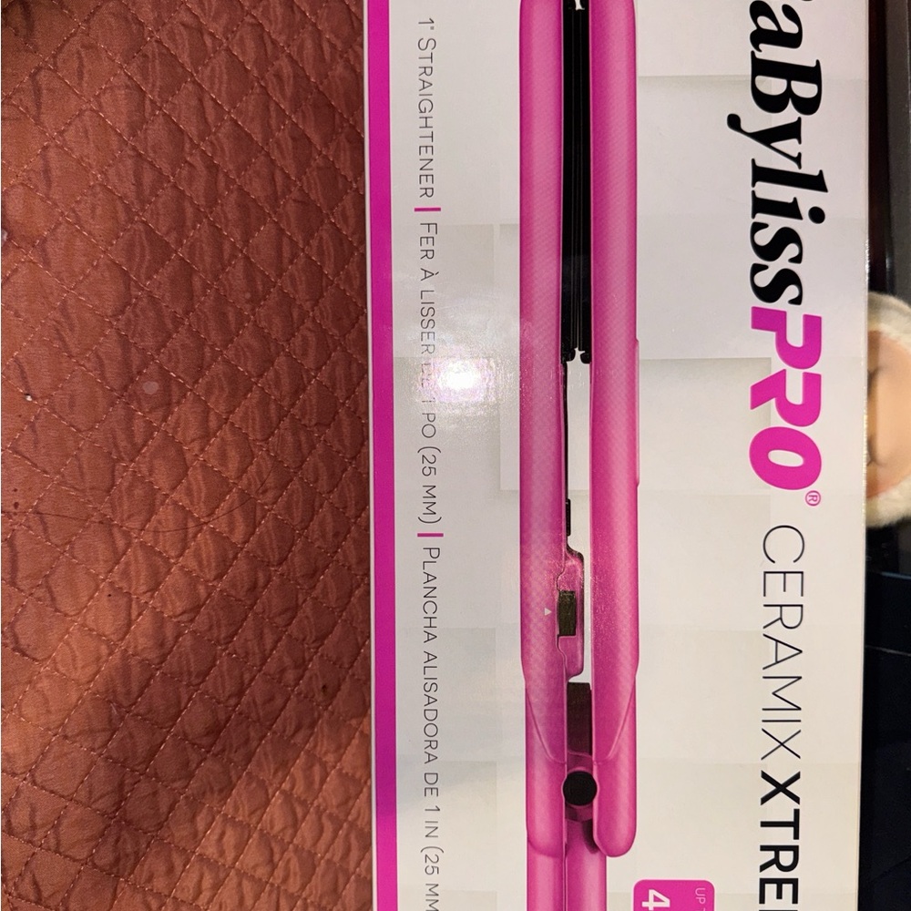 BaBylissPRO Pink Hair Straightener